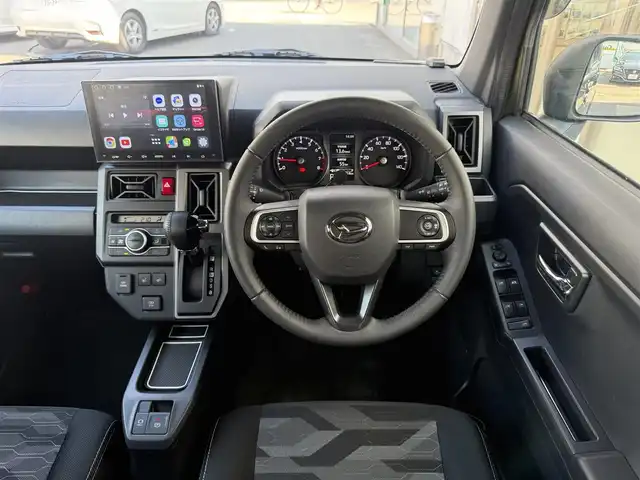 ダイハツ タフト G ターボ ダーククロムベンチャー 愛知県 2023(令5)年 0.9万km フォレストカーキメタリック /禁煙//ワンオーナー //スカイフィールトップ //ETC//アイドリングストップ //ルーフレール//ATOTOディスプレイオーディオ//バックカメラ //シートヒーター//純正15AW //オートリトラミラー//LEDオートライト //フォグランプ//革巻きステア //ステアリングスイッチ//ACC //衝突警報 //車線逸脱警報 //LKC//クリアランスソナー//電子パーキング//オートブレーキホールド //パワーモード//スマートキー //プッシュスタート//純正ドアバイザー/フロアマット//保証書 //取説 //記録簿 //スペアキー