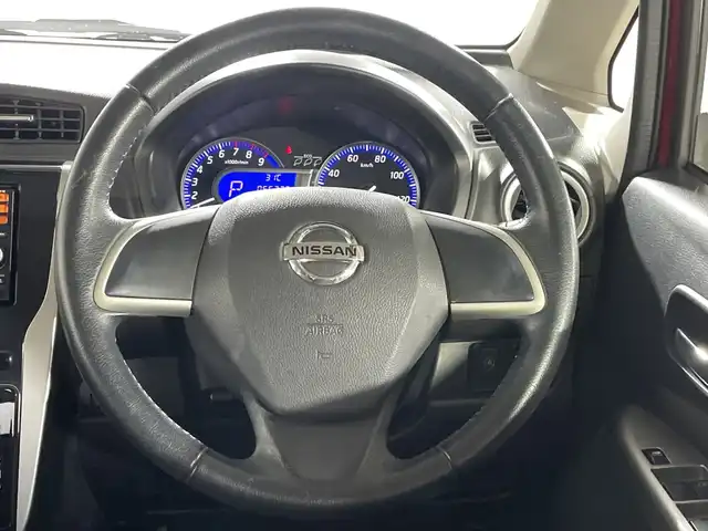 日産 デイズ HWS X Vセレ +SeftyⅡ 福岡県 2015(平27)年 6.7万km アゼリアピンク 純正7インチメモリーナビゲーション/フルセグテレビ/全方位モニター/HIDヘッドライト/スマートキー/プッシュスタートエンジン/ドライブレコーダー/ベンチシート/革巻きステアリング/アイドリングストップ/ETC