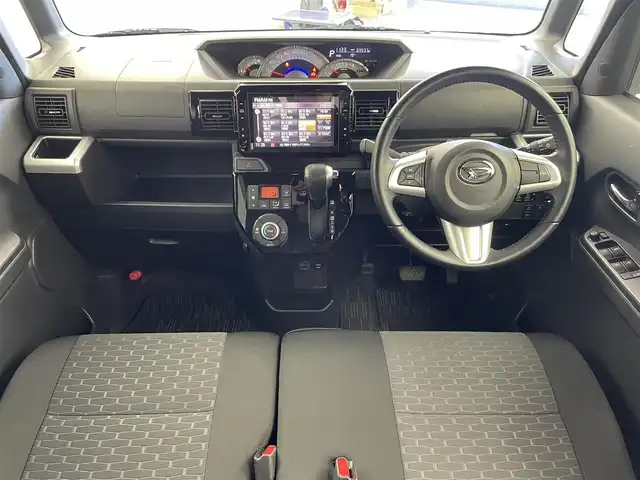 ダイハツ ウェイク G ターボ SA Ⅲ 群馬県 2018(平30)年 7万km パールホワイトⅢ /オフビートカーキM 純正ナビ　フルセグ　Bluetooth　全方位カメラ　両側パワースライドドア　衝突軽減システム　オートマチックハイビーム　横滑り防止装置　アイドリングストップ　ドライブレコーダー　ETC　オートライト