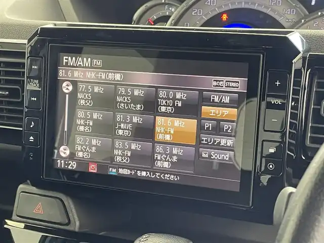 ダイハツ ウェイク G ターボ SA Ⅲ 群馬県 2018(平30)年 7万km パールホワイトⅢ /オフビートカーキM 純正ナビ　フルセグ　Bluetooth　全方位カメラ　両側パワースライドドア　衝突軽減システム　オートマチックハイビーム　横滑り防止装置　アイドリングストップ　ドライブレコーダー　ETC　オートライト