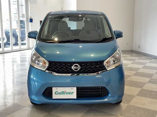 日産 デイズ X Vセレ +SeftyⅡ 福井県 2015(平27)年 4.8万km シリカグリーン 純正７インチナビ(MC314D-W)/フルセグTV／Ｂｌｕｅｔｏｏｔｈ／ＣＤ／ＤＶＤ／ＡＵＸ/アラウンドビューモニター/前後ドライブレコーダー/エマージェンシーブレーキ/アイドリングストップ/ＥＴＣ/ホイール付きサマータイヤ車載/スマートキー/プッシュスタート/電動格納ウインカーミラー/ドアバイザー