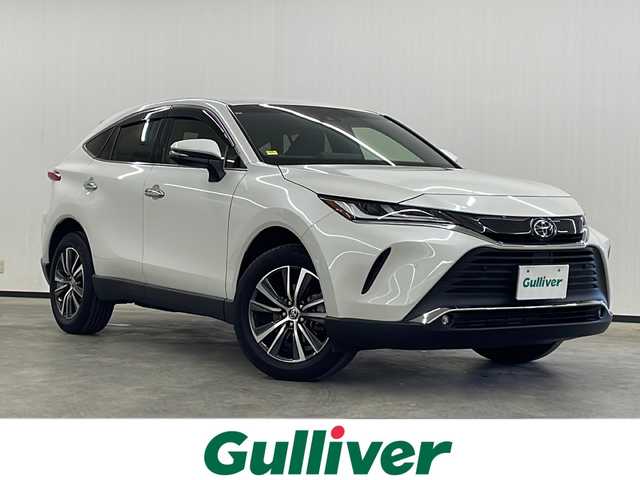 トヨタ ハリアー G 長崎県 2020(令2)年 1万km ホワイトパールクリスタルシャイン 純正ディスプレイオーディオ　ＴＶ／ＢＴ／ＭＡＰ／カープレイ　スマートキー　スペアキー　ビルトインＥＴＣ　バックカメラ　パワーバックドア　純正フロアマット　パワーシート　純正アルミ　コーナーセンサー　デジタルインナーミラー