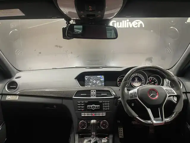 メルセデス・ベンツ Ｃ６３ ステーションワゴン 群馬県 2012(平24)年 4.2万km シルバー AMGパフォーマンスパッケージ/サンルーフ/赤黒コンビレザーシート/前後ドラレコ/レッドキャリパー/TVキャンセラー/19インチ黒ホイー/メモリ付きパワーシート/スマートキー/純正ナビ/フルセグTV