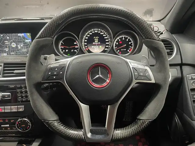 メルセデス・ベンツ Ｃ６３ ステーションワゴン 群馬県 2012(平24)年 4.2万km シルバー AMGパフォーマンスパッケージ/サンルーフ/赤黒コンビレザーシート/前後ドラレコ/レッドキャリパー/TVキャンセラー/19インチ黒ホイー/メモリ付きパワーシート/スマートキー/純正ナビ/フルセグTV