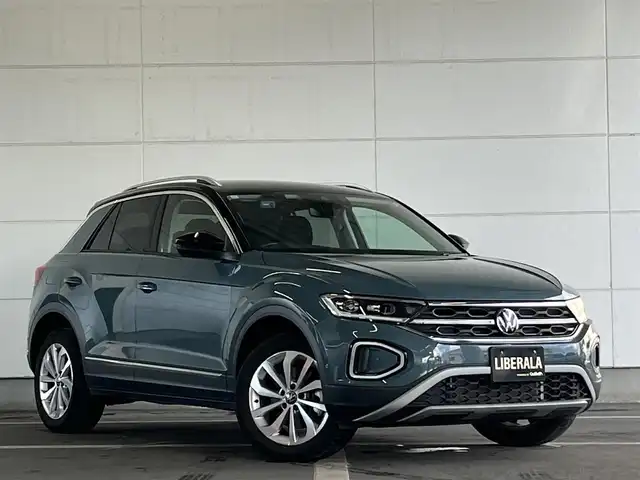 フォルクスワーゲン ＶＷ Ｔ－ロック TDI スタイル 山形県 2023(令5)年 2.5万km 緑 ディスカバープロパッケージ/純正ナビ/・Bluetooth/USB/AppleCarPlay/AndroidAuto/バックカメラ/パークアシスト/アダプティブクルーズコントロール/レーンキープアシスト/ブラインドスポットアシスト/アクティブブレーキアシスト/デジタルコックピット/オートホールド/純正LEDオートライト/ダイナミックライトアシスト/リヤトラフィックアラート/スピードリミッター/パドルシフト/社外ドライブレコーダー (前後)