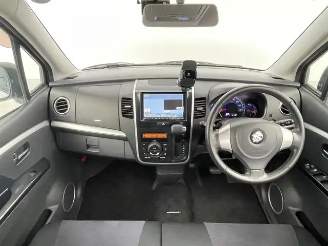 スズキ ワゴンＲ LTDⅡ 千葉県 2012(平24)年 5.8万km パールホワイト 社外8インチナビ/・Bluetooth接続/・フルセグTV/・CD/DVD再生/・バックカメラ/運転席シートヒーター/スマートキー/フロアマット/純正アルミホイール/プッシュスタート