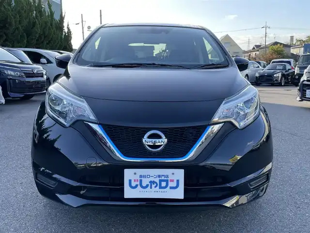 日産 ノート e－パワー X 和歌山県 2016(平28)年 9.7万km スーパーブラック (株)IDOMが運営する【じしゃロン和歌山店】の自社ローン専用車両になります。こちらは現金またはオートローンご利用時の価格です。自社ローンご希望の方は別途その旨お申付け下さい/純正ナビゲーション/型番：MJ116D-W/【CD/SD/AUX/BT/TV】/衝突被害軽減ブレーキ/HIDオートライト/純正フロアマット/純正ドアバイザー