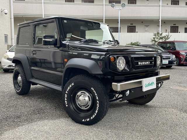 スズキ ジムニー シエラ JC 兵庫県 2022(令4)年 4万km ブルーイッシュブラックパール3 ワンオーナー/4WD/社外SDナビ/　Bluetooth/USB/DVD/iPod/AM/FM/フルセグテレビ（走行中視聴可能）/バックカメラ/ビルトインETC/前後ドライブレコーダー/社外ステアリング（NARDI）/社外ステップリアバンパー（autorubys）/社外フロントバンパー/TOYOTIRES(DEAN OPEN COUNTRY)/純正ステアリング/純正背面タイヤカバー/アイドリングストップ/クルーズコントロール/アンチロック・ブレーキ・システム/ダウンヒルアシストコントロール/レーンキープアシスト/横滑り防止装置/盗難防止装置/衝突被害軽減システム/パワーステアリング/パワーウィンドウ/フルフラットシート/シートヒーター（D+N席）/純正フロアマット/スマートキー/スペアキー（1本）/カーテンエアバッグ/保証書/点検記録簿（R7年）/取扱説明書