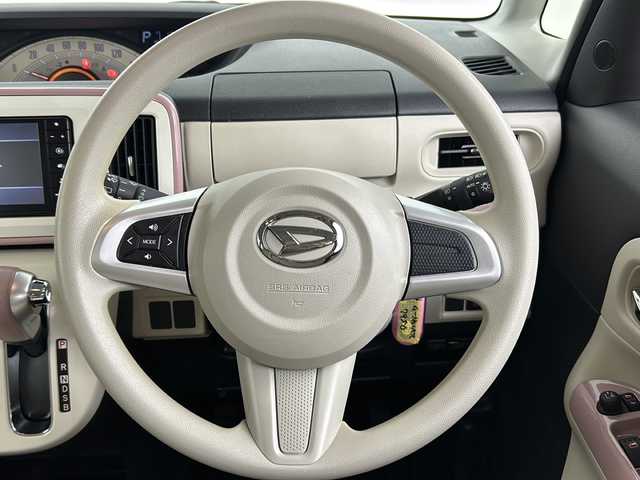 ダイハツ ムーヴ キャンバス X メイクアップ リミテッド SAⅢ 埼玉県 2021(令3)年 4.5万km パールホワイトⅢ/ブルーミングピンクメタリック 全方位カメラ　/ＥＴＣ　/両側電動スライドドア　/レーンキープアシスト　/オートマチックハイビーム　/盗難防止措置　/アイドリングストップ　/プッシュスタート　/スマートキー　/純正フロアマット　/前ドライブレコーダー/ステアリングスイッチ/フォグランプ