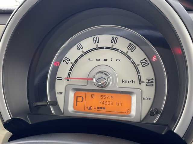 スズキ ラパン G 沖縄県 2012(平24)年 7.5万km アロマティックアクアメタリック 社外ナビ(ＡＶＩＣ－ＲＺ３０１)/(ＴＶ　ＣＤ　ＤＶＤ　ＡＭ　ＦＭ)　/ＥＴＣ　/ドライブレコーダー(AN-R084)　/スマートキー　/プッシュスタート　/スペアキー　/純正フロアマット　/ベンチシート　/オートエアコン　/パワーステアリング　/パワーウィンドウ