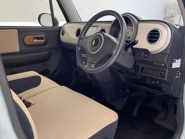 スズキ ラパン G 沖縄県 2012(平24)年 7.5万km アロマティックアクアメタリック 社外ナビ(ＡＶＩＣ－ＲＺ３０１)/(ＴＶ　ＣＤ　ＤＶＤ　ＡＭ　ＦＭ)　/ＥＴＣ　/ドライブレコーダー(AN-R084)　/スマートキー　/プッシュスタート　/スペアキー　/純正フロアマット　/ベンチシート　/オートエアコン　/パワーステアリング　/パワーウィンドウ