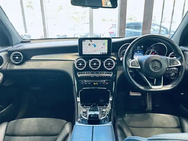 メルセデス・ベンツ ＧＬＣ２５０ 4マチック スポーツ 大阪府 2016(平28)年 6.6万km ポーラホワイト レーダーセーフティ/HUD/ACC/純正ナビ/TV/360度カメラ/純正19インチAW/LEDヘッドライト/電動リアゲート/ブラインドスポット/ルーフレール/パドルシフト/ハーフ革/メモリ付きパワーシート/シートヒーター