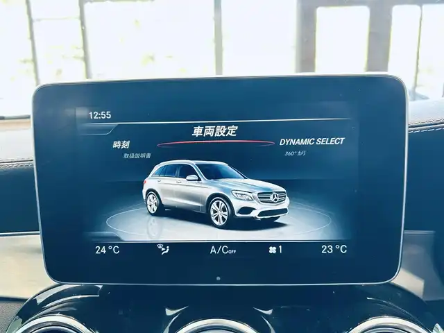 メルセデス・ベンツ ＧＬＣ２５０ 4マチック スポーツ 大阪府 2016(平28)年 6.6万km ポーラホワイト レーダーセーフティ/HUD/ACC/純正ナビ/TV/360度カメラ/純正19インチAW/LEDヘッドライト/電動リアゲート/ブラインドスポット/ルーフレール/パドルシフト/ハーフ革/メモリ付きパワーシート/シートヒーター