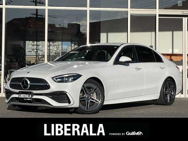 メルセデス・ベンツ Ｍ・ベンツ Ｃ２２０ｄ アバンギャルド　AMGライン 福岡県 2022(令4)年 1.9万km パール ナビ　/３６０°カメラ　/フルセグ　/デジタルＬＥＤ　/アンビエントライト　/ハーフレザー　/シートヒーター　/パワーシート　/パワートランク　/ＡＣＣ　/ステアリングアシスト　/ＢＳＭ　/スマートキー　/純正１８ｉｎｃｈＡＷ