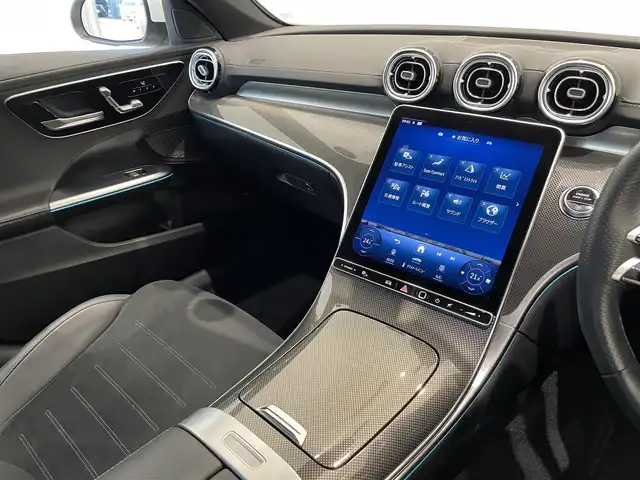 メルセデス・ベンツ Ｍ・ベンツ Ｃ２２０ｄ アバンギャルド　AMGライン 福岡県 2022(令4)年 1.9万km パール ナビ　/３６０°カメラ　/フルセグ　/デジタルＬＥＤ　/アンビエントライト　/ハーフレザー　/シートヒーター　/パワーシート　/パワートランク　/ＡＣＣ　/ステアリングアシスト　/ＢＳＭ　/スマートキー　/純正１８ｉｎｃｈＡＷ