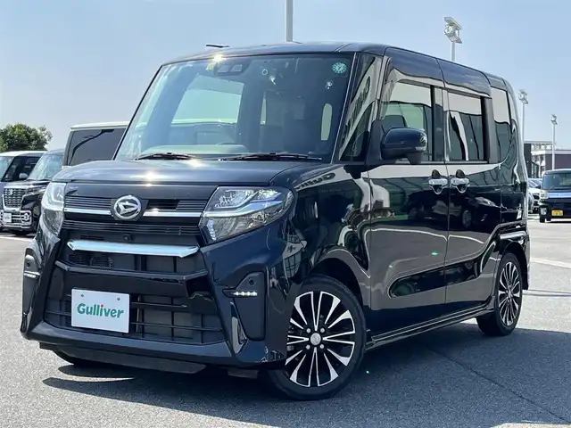 ダイハツ タント カスタム RS 山口県 2019(令1)年 2.9万km パールブラック ナビ　/パノラマモニター　/シートヒーター　/両側パワースライドドア　/ドライブレコーダー　/ＥＴＣ/スマートクルーズバック　/純正フロアマット　/スペアリモコンキー　/スマートキー　/コーナーセンサー/アイドリングストップ