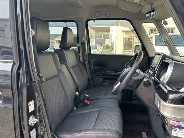 スズキ スペーシア カスタム HYBRID XS 和歌山県 2020(令2)年 2.7万km ブルーイッシュブラックパール3 ワンオーナー/社外ナビ/　＜フルセグＴＶ/DVD/CD/Bluetooth＞/全方位モニター/ＥＴＣ/両側パワースライド/運転席シートヒーター/コーナーセンサー/衝突被害軽減ブレーキ/ヘッドアップディスプレイ/ハーフレザーシート/ステアリングスイッチ/革巻きステアリング/電動格納ミラー/スマートキー×２/純正フロアマット/ドアバイザー/取扱説明書/保証書