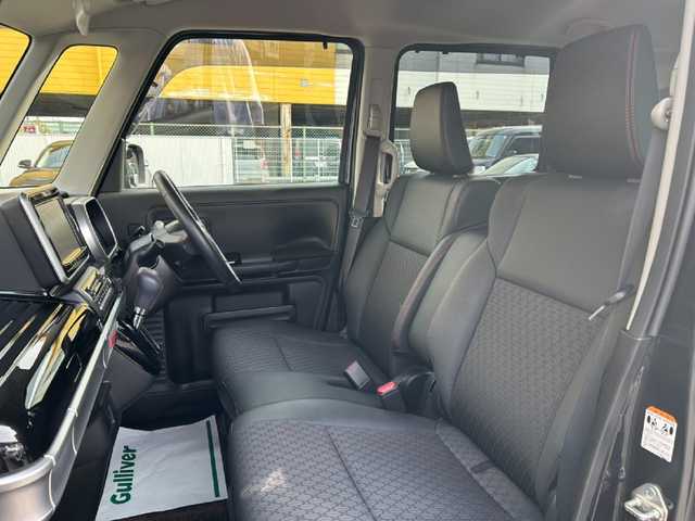 スズキ スペーシア カスタム HYBRID XS 和歌山県 2020(令2)年 2.7万km ブルーイッシュブラックパール3 ワンオーナー/社外ナビ/　＜フルセグＴＶ/DVD/CD/Bluetooth＞/全方位モニター/ＥＴＣ/両側パワースライド/運転席シートヒーター/コーナーセンサー/衝突被害軽減ブレーキ/ヘッドアップディスプレイ/ハーフレザーシート/ステアリングスイッチ/革巻きステアリング/電動格納ミラー/スマートキー×２/純正フロアマット/ドアバイザー/取扱説明書/保証書