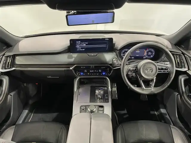 マツダ ＣＸ－６０ XD エクスクルーシブモード 愛知県 2023(令5)年 1.8万km プラチナクォーツメタリック 純正12.3インチナビ/（Bluetooth/AM/FM/フルセグTV/Carplay/HDMi）/BOSEサウンド/衝突軽減ブレーキ/360°ビューモニター/レーダークルーズコントロール/ビルトインETC/シートヒーター/エアシート/LEDヘッドライト/AFS/ドライブレコーダー/ワイヤレス充電/ステアリングヒーター/ドライバーモニタリング/電動リアゲート/デジタルインナーミラー/コーナーセンサー/スマートキー/スペアキー1本/後席サンシェード/電動パーキングブレーキ