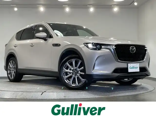 マツダ ＣＸ－６０ XD エクスクルーシブモード 愛知県 2023(令5)年 1.8万km プラチナクォーツメタリック 純正12.3インチナビ/（Bluetooth/AM/FM/フルセグTV/Carplay/HDMi）/BOSEサウンド/衝突軽減ブレーキ/360°ビューモニター/レーダークルーズコントロール/ビルトインETC/シートヒーター/エアシート/LEDヘッドライト/AFS/ドライブレコーダー/ワイヤレス充電/ステアリングヒーター/ドライバーモニタリング/電動リアゲート/デジタルインナーミラー/コーナーセンサー/スマートキー/スペアキー1本/後席サンシェード/電動パーキングブレーキ