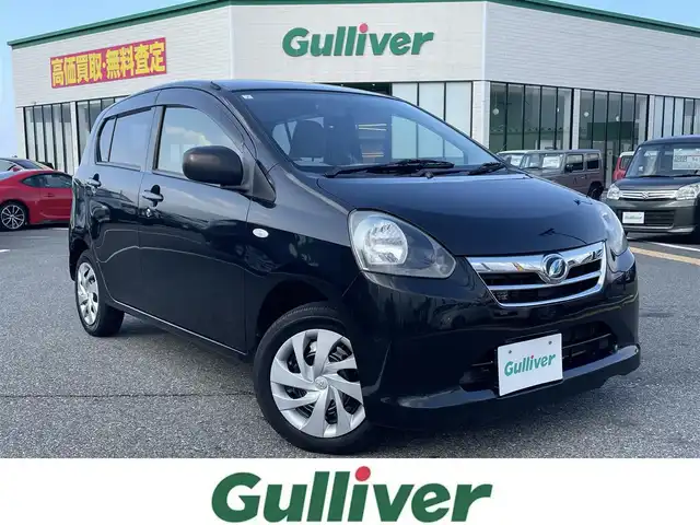 ダイハツ ミラ イース Lf メモリアルエディション 鳥取県 2013(平25)年 10.6万km ブラックマイカメタリック ４・Ｗ・Ｄ/社外ＣＤオーディオ／ＵＳＢ/キーレスキー/アイドリングストップ　/ヘットライトレベライザー/パワーウィンド/フロアマット/ドアバイザー