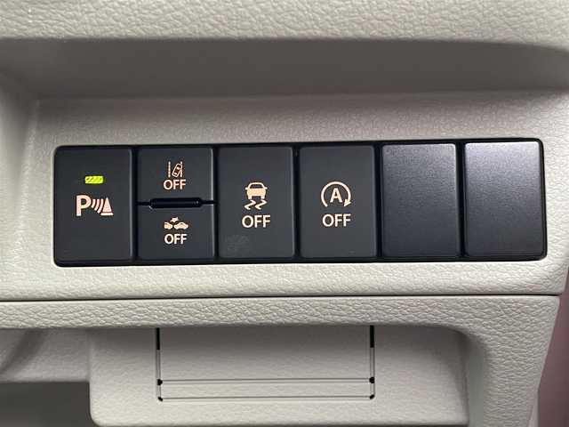 スズキ ラパン X 岡山県 2021(令3)年 4万km コフレピンクパールメタリック/ホワイト2トーンルーフ 純正ナビ　CN-RZ765W/フルセグTV、CD、DVD、Bluetooth、AM、FM/全方位カメラ/前席シートヒーター/オートライト/４WD/スズキセーフティサポート