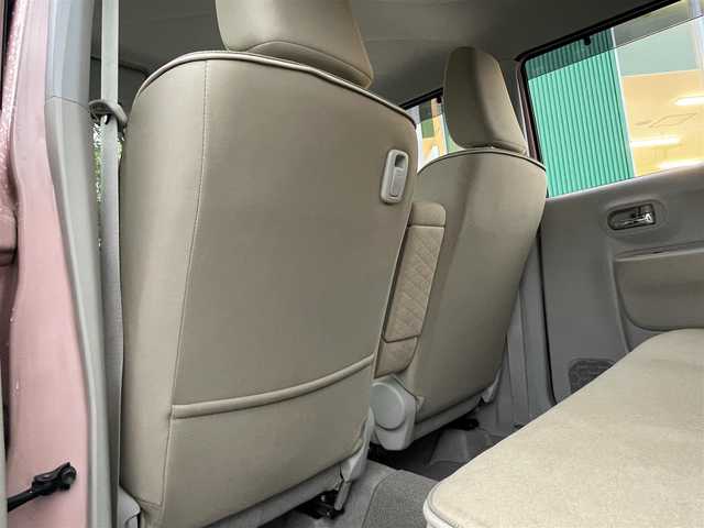 スズキ ラパン X 岡山県 2021(令3)年 4万km コフレピンクパールメタリック/ホワイト2トーンルーフ 純正ナビ　CN-RZ765W/フルセグTV、CD、DVD、Bluetooth、AM、FM/全方位カメラ/前席シートヒーター/オートライト/４WD/スズキセーフティサポート