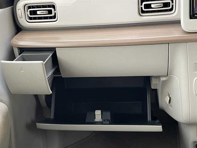 スズキ ラパン X 岡山県 2021(令3)年 4万km コフレピンクパールメタリック/ホワイト2トーンルーフ 純正ナビ　CN-RZ765W/フルセグTV、CD、DVD、Bluetooth、AM、FM/全方位カメラ/前席シートヒーター/オートライト/４WD/スズキセーフティサポート