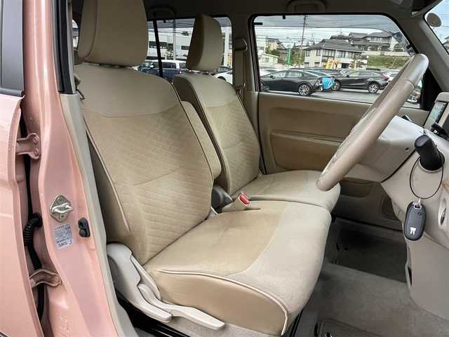 スズキ ラパン X 岡山県 2021(令3)年 4万km コフレピンクパールメタリック/ホワイト2トーンルーフ 純正ナビ　CN-RZ765W/フルセグTV、CD、DVD、Bluetooth、AM、FM/全方位カメラ/前席シートヒーター/オートライト/４WD/スズキセーフティサポート