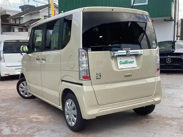 ホンダ Ｎ ＢＯＸ G SSパッケージ 京都府 2016(平28)年 2万km プレミアムアイボリーP 純正ナビ（ＶＸＭ－１６４ＣＳｉ）/　ＣＤ　ＢＴ　ＳＤ　ワンセグＴＶ/バックカメラ/前後ドライブレコーダー/ビルトインＥＴＣ/両側ＰＷスライドドア/前席シートヒーター/オートリトラミラー/ＨＩＤヘッドライト/オートライト/シートバックテーブル×２/前後アームレスト/リアサンシェード/アイドリングストップ/横滑り防止装置/スマートキー×２/新車保証書/取扱説明書
