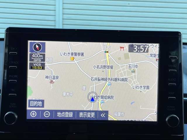 トヨタ カローラ クロス ハイブリッド S 福島県 2022(令4)年 3.8万km セメントグレーメタリック ワンオーナー　純正ディスプレイオーディオ　ナビ　バックカメラ　ビルトインＥＴＣ　プリクラッシュセーフティー　レーダークルーズコントロール　純正アルミホイール　ルーフレール　クリアランスソナー