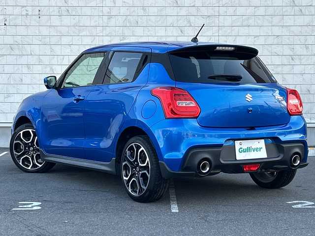 スズキ スイフト スポーツ セーフティPKG 長野県 2018(平30)年 13.7万km スピーディーブルーM ・ワンオーナー/・純正SDナビ/AM/FM/SD/DVD/Bluetooth/TV/iPod/・ETC/・クルーズコントロール/・レーンキープアシスト/・ステアリングリモコン/・オートライト/・LEDヘッドライト/・スペアキー/・プッシュスタート/・シートヒーター