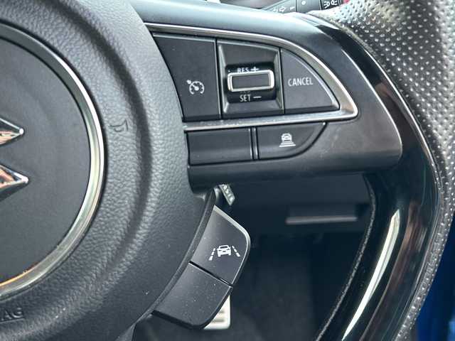 スズキ スイフト スポーツ セーフティPKG 長野県 2018(平30)年 13.7万km スピーディーブルーM ・ワンオーナー/・純正SDナビ/AM/FM/SD/DVD/Bluetooth/TV/iPod/・ETC/・クルーズコントロール/・レーンキープアシスト/・ステアリングリモコン/・オートライト/・LEDヘッドライト/・スペアキー/・プッシュスタート/・シートヒーター