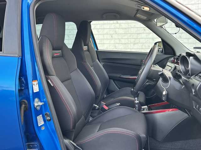 スズキ スイフト スポーツ セーフティPKG 長野県 2018(平30)年 13.7万km スピーディーブルーM ・ワンオーナー/・純正SDナビ/AM/FM/SD/DVD/Bluetooth/TV/iPod/・ETC/・クルーズコントロール/・レーンキープアシスト/・ステアリングリモコン/・オートライト/・LEDヘッドライト/・スペアキー/・プッシュスタート/・シートヒーター