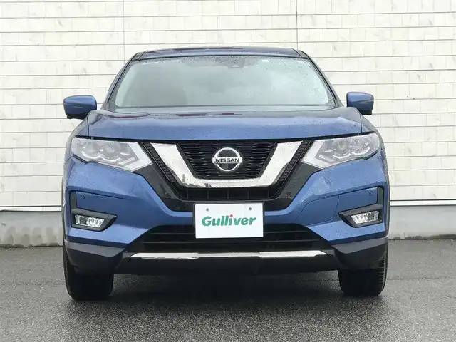 日産 エクストレイル ハイブリッド 20Xi レザーエディション 富山県 2020(令2)年 9.9万km シャイニングブルー ワンオーナー/純正９型ナビ/フルセグＴＶ／Bluetooth/プロパイロット/アラウンドビューモニター/スマートルームミラー/専用レザーシート/パワーバックドア/インテリキー/プッシュスタート/ＬＥＤヘッドライト/ビルトインＥＴＣ/シートヒーター/VDC/衝突軽減ブレーキ/保証書有り