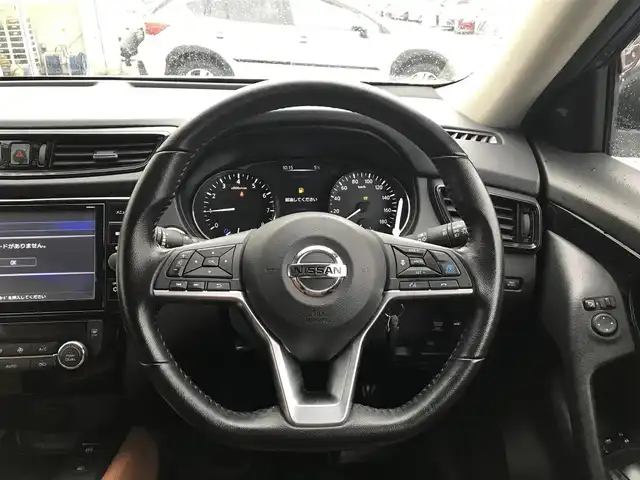 日産 エクストレイル ハイブリッド 20Xi レザーエディション 富山県 2020(令2)年 9.9万km シャイニングブルー ワンオーナー/純正９型ナビ/フルセグＴＶ／Bluetooth/プロパイロット/アラウンドビューモニター/スマートルームミラー/専用レザーシート/パワーバックドア/インテリキー/プッシュスタート/ＬＥＤヘッドライト/ビルトインＥＴＣ/シートヒーター/VDC/衝突軽減ブレーキ/保証書有り