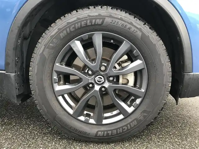 日産 エクストレイル ハイブリッド 20Xi レザーエディション 富山県 2020(令2)年 9.9万km シャイニングブルー ワンオーナー/純正９型ナビ/フルセグＴＶ／Bluetooth/プロパイロット/アラウンドビューモニター/スマートルームミラー/専用レザーシート/パワーバックドア/インテリキー/プッシュスタート/ＬＥＤヘッドライト/ビルトインＥＴＣ/シートヒーター/VDC/衝突軽減ブレーキ/保証書有り