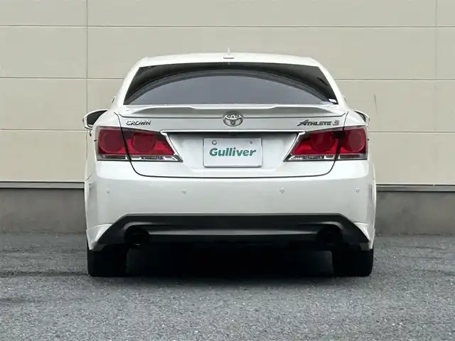 トヨタ クラウン アスリート G 茨城県 2013(平25)年 14.1万km ホワイトパールクリスタルシャイン TOM’Sステアリング/ステアリングスイッチ/TV走行中視聴可/リアサンシェード/パドルシフト/シートメモリー/保証書付/スペアキー/シートエアコン/クルーズコントロール/ビルトインETC/Bluetooth接続可/バックカメラ/MTモード付AT/プッシュスタート