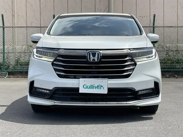 ホンダ オデッセイ アブソルート EX 東京都 2021(令3)年 5.3万km プラチナホワイトパール ホンダセンシング/純正ナビ/マルチビューカメラ/天吊モニター/ブラインドスポット/シートヒーター/両側電動スライドドア/ＥＴＣ/ドライブレコーダー/パワーシート/電動リアゲート/スマートキー