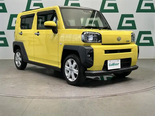 ダイハツ タフト G 鹿児島県 2020(令2)年 4.6万km レモンスカッシュクリスタルM 社外７インチＳＤナビ【ＡＶＮ－Ｐ１０Ｗ】　/フルセグＴＶ　/バックカメラ　/スマートアシスト/電動パーキングブレーキ　/オートブレーキホールド　/シートヒーター　/ＬＥＤヘッドライト　/電動格納ミラー　/純正ドアバイザー　/ＥＴＣ/前後ドライブレコーダー/禁煙車
