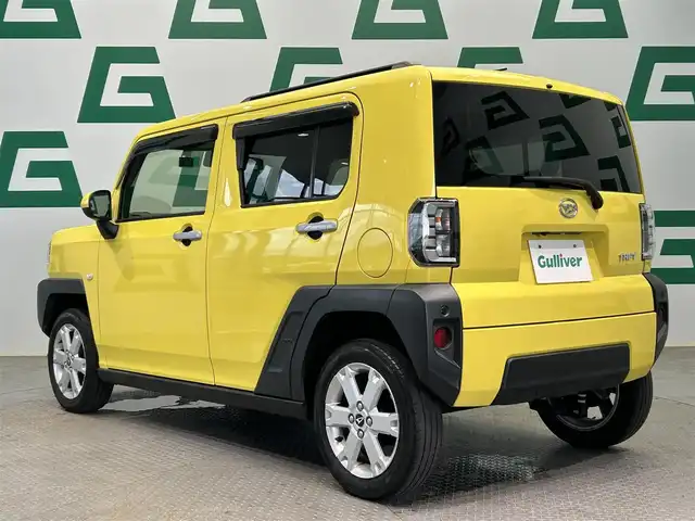 ダイハツ タフト G 鹿児島県 2020(令2)年 4.6万km レモンスカッシュクリスタルM 社外７インチＳＤナビ【ＡＶＮ－Ｐ１０Ｗ】　/フルセグＴＶ　/バックカメラ　/スマートアシスト/電動パーキングブレーキ　/オートブレーキホールド　/シートヒーター　/ＬＥＤヘッドライト　/電動格納ミラー　/純正ドアバイザー　/ＥＴＣ/前後ドライブレコーダー/禁煙車