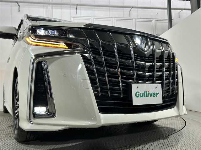 トヨタ アルファード S Cパッケージ 大阪府 2020(令2)年 4.1万km ホワイトパールクリスタルシャイン 純正大型ナビ　Ｂカメラ　ＥＴＣ　後席モニター　サンルーフ　衝突軽減　レーダークルコン　ハンドルヒーター　シートヒーター　エアーシート　レザーシート　パワーシート　電動ミラー　電動リアゲート　両側電動