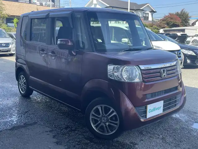 ホンダ Ｎ ＢＯＸ ターボ SSパッケージ 神奈川県 2014(平26)年 5.4万km プレミアムディープロッソパール ワンオーナー/フルセグテレビ/バックカメラ/シートヒーター/ETC/パドルシフト/クルーズコントロール/オートライト/純正フロアマット/カーテンエアバック/スペアキー/ドライブレコーダー前後