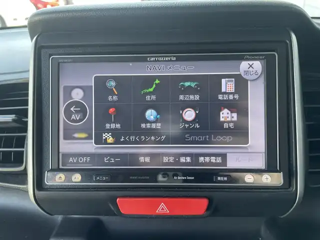 ホンダ Ｎ ＢＯＸ ターボ SSパッケージ 神奈川県 2014(平26)年 5.4万km プレミアムディープロッソパール ワンオーナー/フルセグテレビ/バックカメラ/シートヒーター/ETC/パドルシフト/クルーズコントロール/オートライト/純正フロアマット/カーテンエアバック/スペアキー/ドライブレコーダー前後