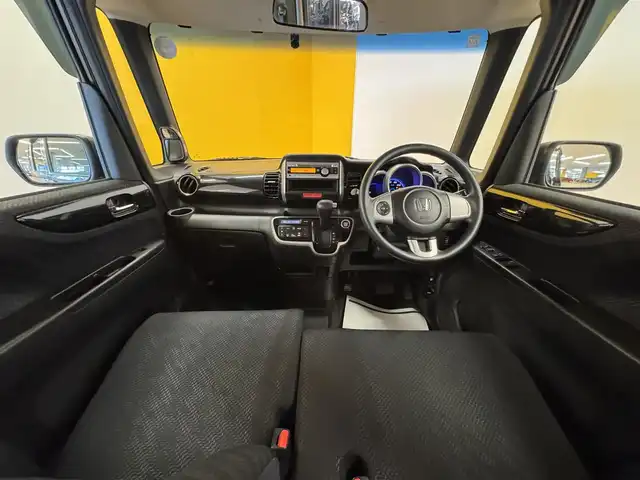 ホンダ Ｎ ＢＯＸ カスタム G Lパッケージ 群馬県 2013(平25)年 6.5万km ポリッシュドメタルメタリック パワースライドドア/純正オーディオ/　　CD/AUX/AM/FM/HIDオートライト/フォグランプ/純正14インチAW/ステアリングスイッチ/オートエアコン/ドアバイザー/横滑り防止機能/スマートキー/ETC