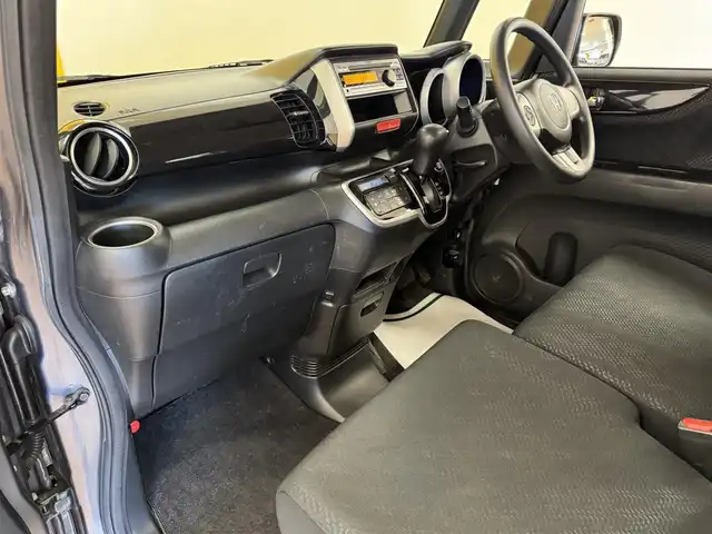 ホンダ Ｎ ＢＯＸ カスタム G Lパッケージ 群馬県 2013(平25)年 6.5万km ポリッシュドメタルメタリック パワースライドドア/純正オーディオ/　　CD/AUX/AM/FM/HIDオートライト/フォグランプ/純正14インチAW/ステアリングスイッチ/オートエアコン/ドアバイザー/横滑り防止機能/スマートキー/ETC