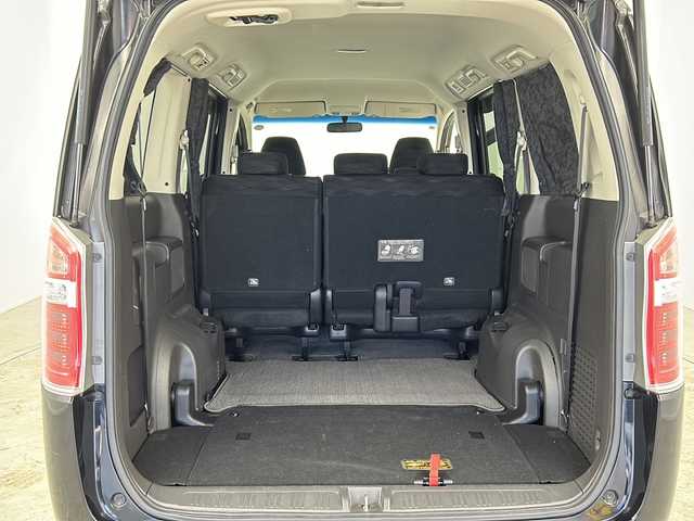 ホンダ ステップワゴン G コンフォートセレクション 大阪府 2013(平25)年 8.7万km クリスタルブラックパール 純正9インチインターナビ/【ワンセグTV/CD/DVD/USB接続/FM/AM】/両側パワースライドドア/クルーズコントロール/バックカメラ/100V電源/ビルトインETC/キセノンヘッドライト/オートライト/アイドリングストップ/リモコンキー/スペアキー１本/横滑り防止/ABS