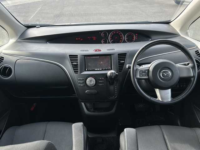 マツダ ビアンテ 20S 香川県 2011(平23)年 9.5万km ブリリアントブラック 純正ナビ（ワンセグTV/CD/DVD)/バックカメラ/ダイナミック・スタビリティ・コントロール/3列シート/両側パワースライドドア/アイドリングストップ/HIDヘッドライト/ETC/スペアキー