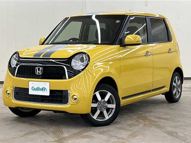 ホンダ Ｎ ＯＮＥ ツアラー 道央・札幌 2017(平29)年 1.5万km プレミアムイエローパールⅡ /4WD//クルーズコントロール//ステアリングスイッチ//アイドリングストップ//フォグランプ//電動格納ミラー//前席シートヒーター//純正ビルトインETC//社外メモリナビ：AVN-D7/(AM/FM/フルセグTV/BT)//オートライト//純正フロアマット//メモリナビ内蔵ドライブレコーダー//ホンダ純正14インチホイール//横滑り防止装置//バックカメラ//スペアキー１本//プッシュスタート