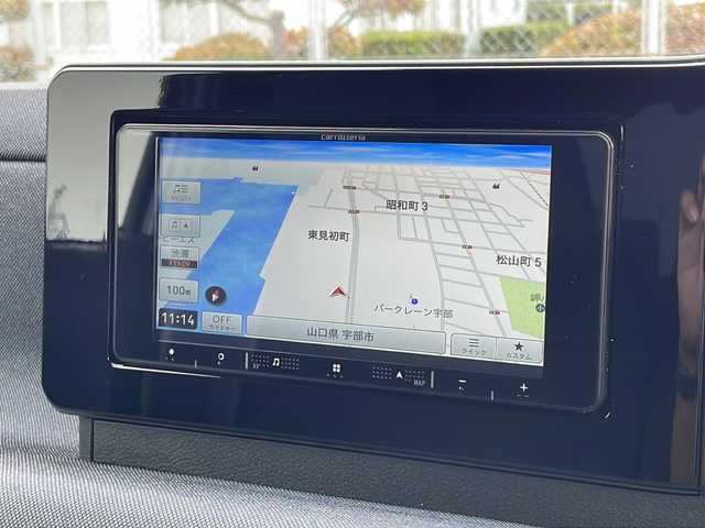 日産 サクラ X 90周年記念車 山口県 2024(令6)年 0.4万km 青 禁煙車/電気自動車/社外SDナビ【AVIC-RW821-D】/　Bluetooth、CD、DVD、FM・AMラジオ、フルセグTV/全方位カメラ/バックカメラ/プロパイロット/ドライブレコーダー/ETC/ステアリングスイッチ/レザーシート/純正フロアマット/純正14インチアルミホイール/プッシュスタート/スマートキー/スペアキー/パーキングアシスト/エマージェンシーブレーキ/先行車発進お知らせ/レーンキープアシスト/盗難防止装置